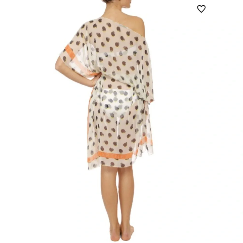 Stella McCartney**White/Navy Oranges Kaftan Coverup***One Size $480 NWT - Picture 2 of 2